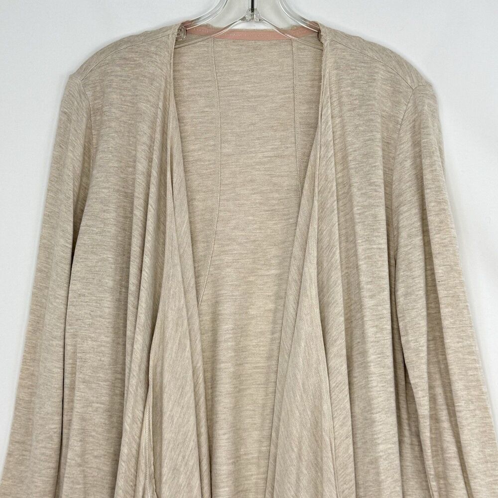 Calvin Klein Performance Women’s  Small Drape Front Cardigan with Rib Sleeves - Picture 5 of 16